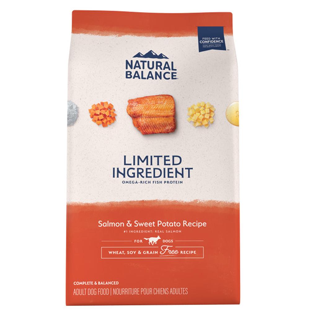 Natural Balance Fish and Sweet Potato Allergy Dog Food 15 Lb