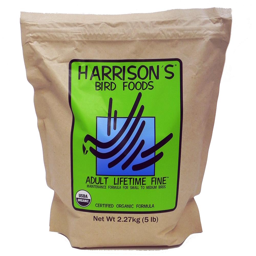 Harrison's Adult Lifetime Fine Organic Bird Food 5-Lb.