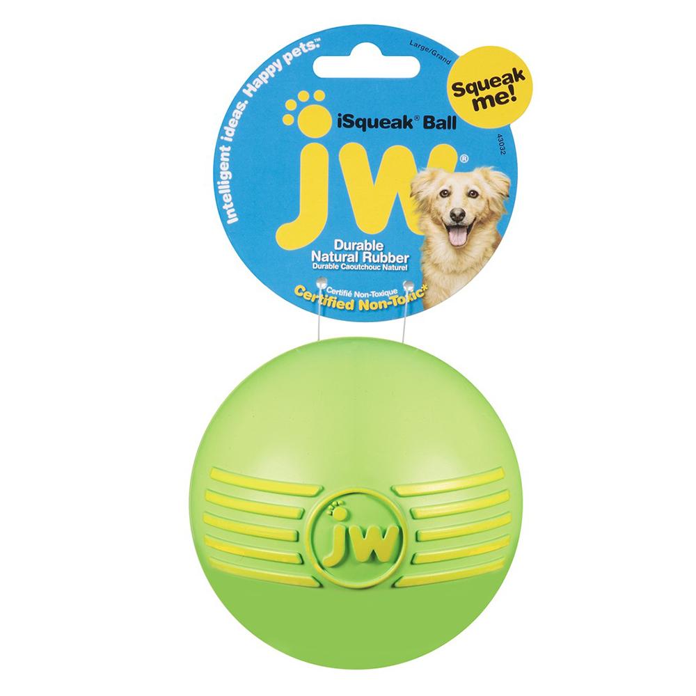 iSqueak Natural Rubber Ball Large Dog Toy