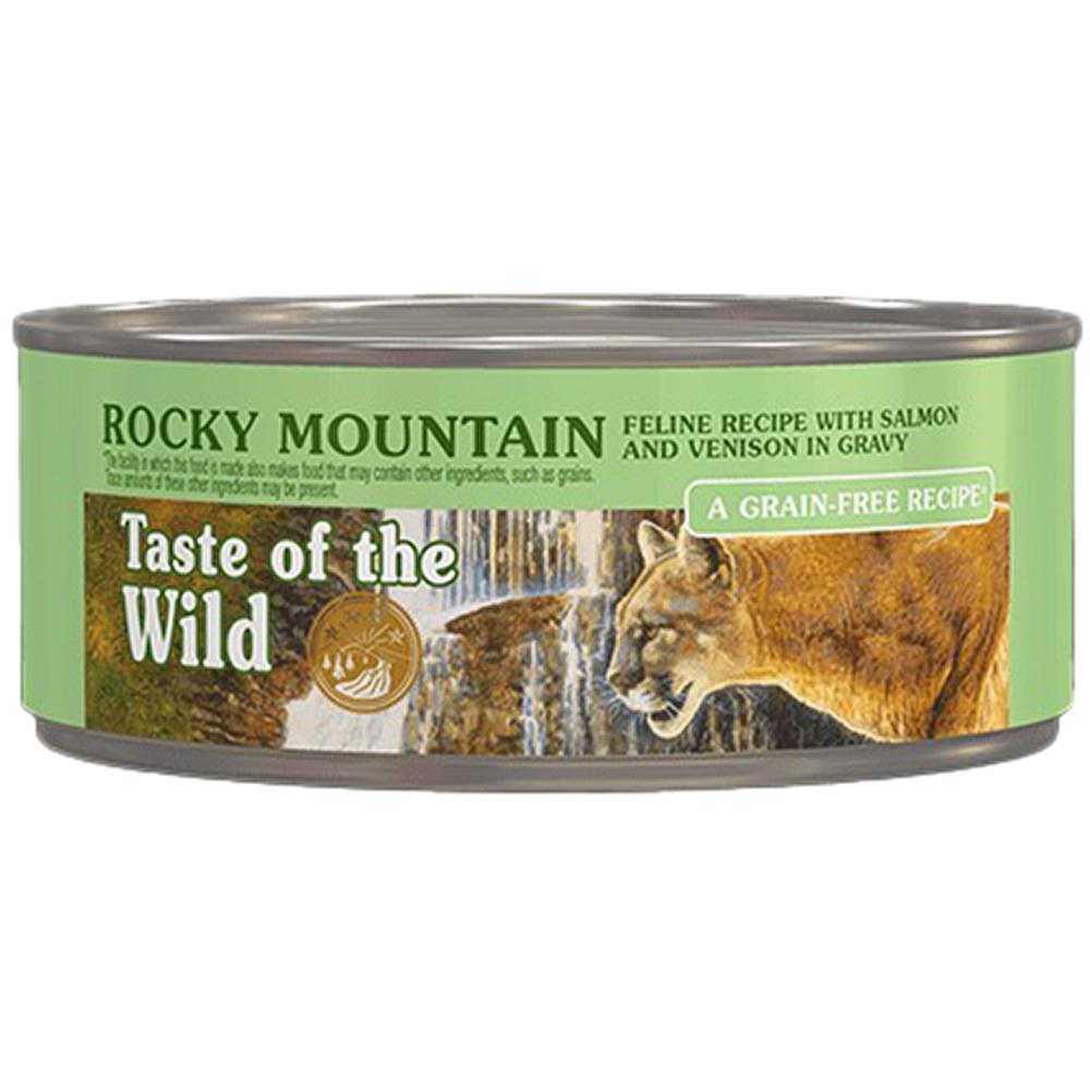 Taste of the Wild Rocky Mountain Canned Cat Food case