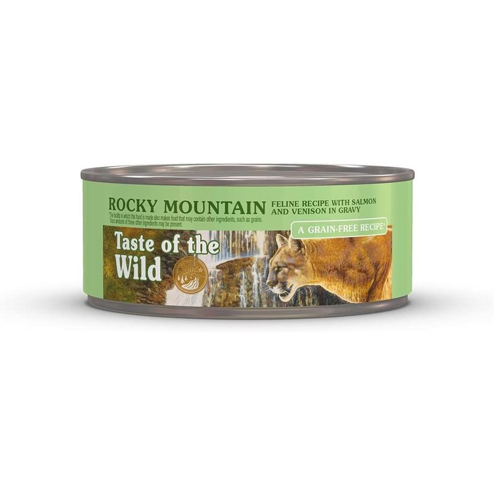 Taste of the Wild Rocky Mountain Canned Cat Food each
