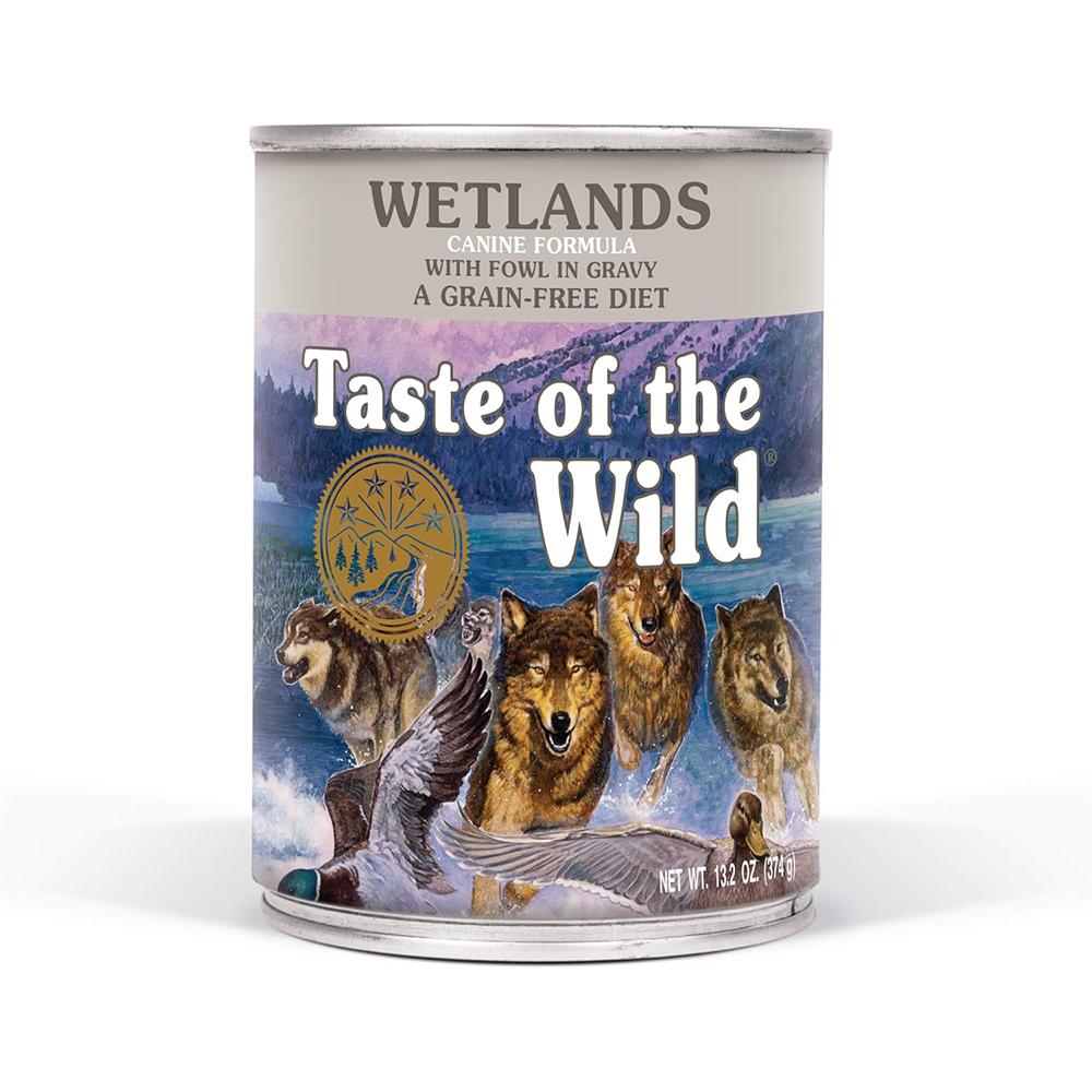 Taste of the Wild Wetland Fowl Canned Dog Food each