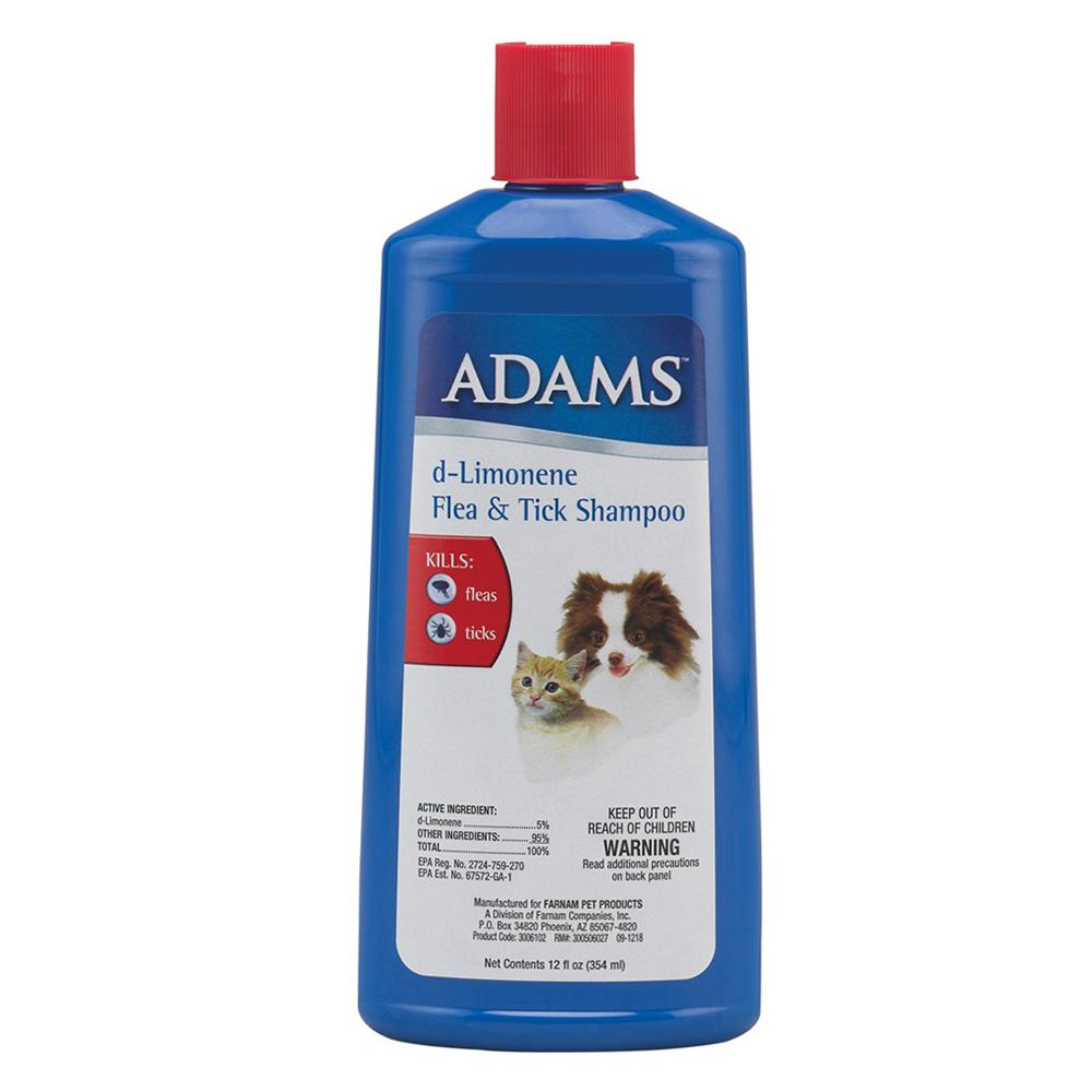 Adams D-Limonene Flea & Tick Dog and Ca Shampoo