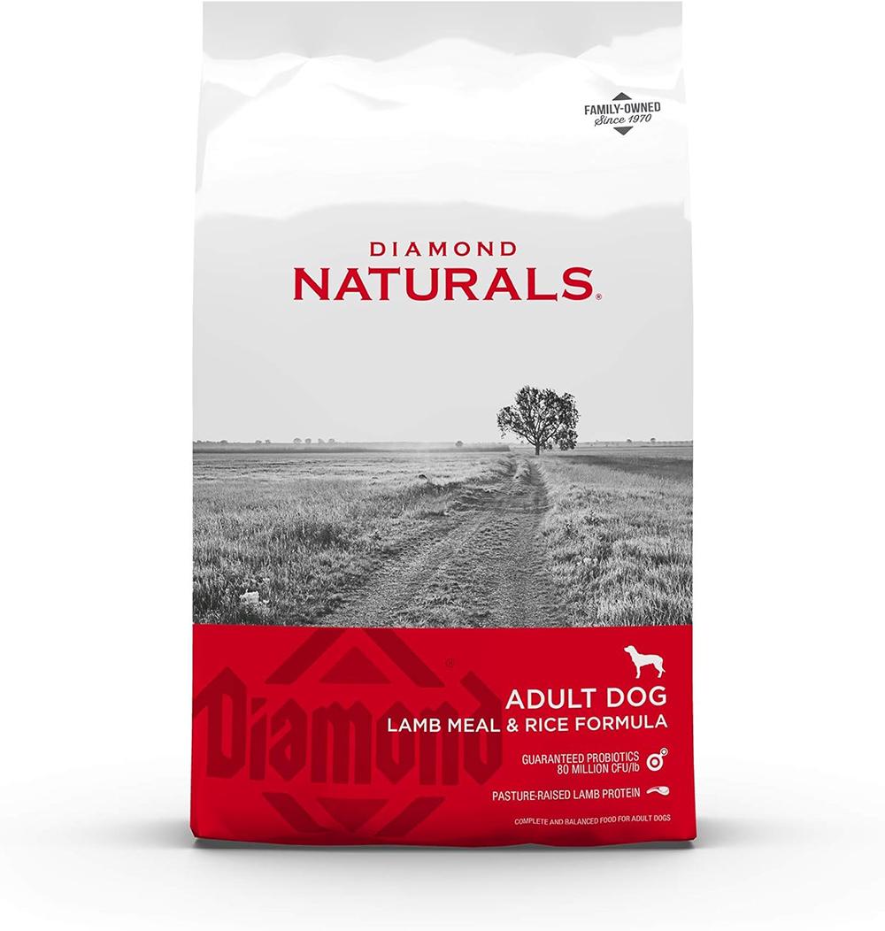 Diamond Naturals Lamb & Rice Dry Dog Food 20lb