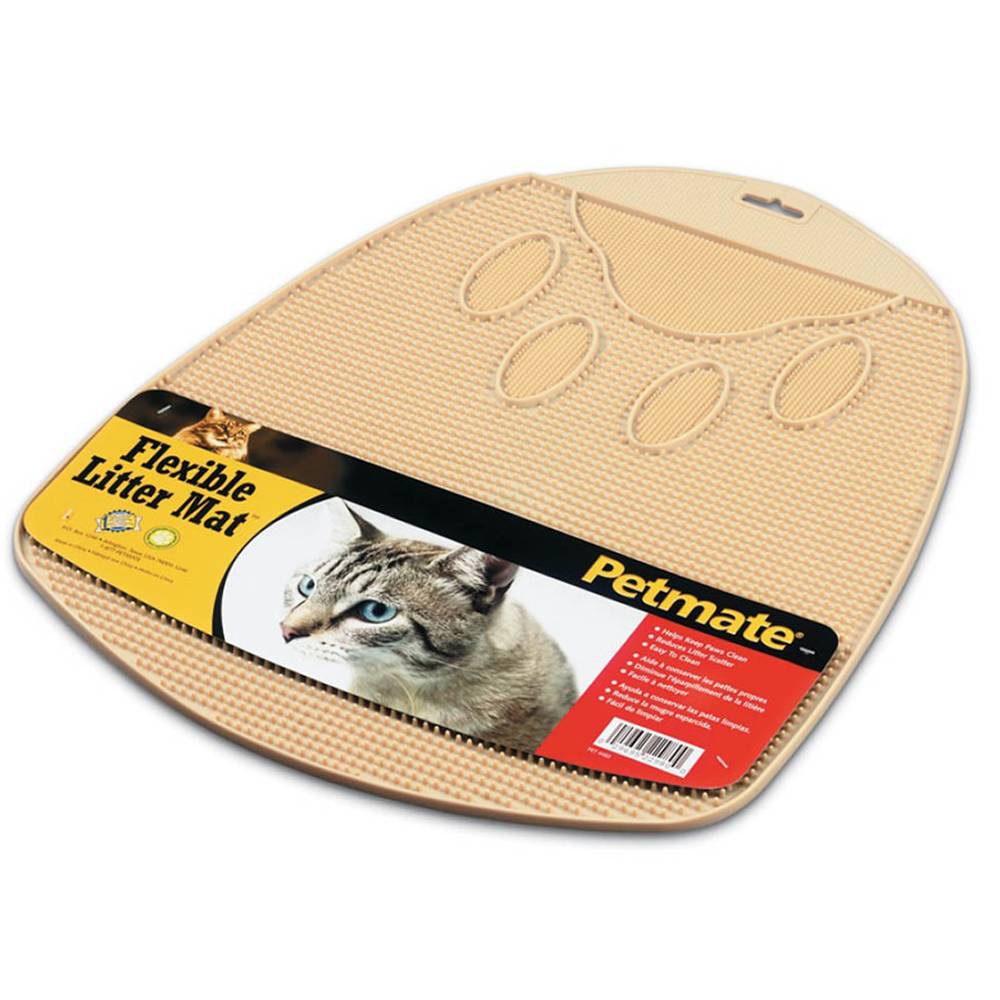 Petmate Flexible Litter Mat 17x14-inch Asst Colors