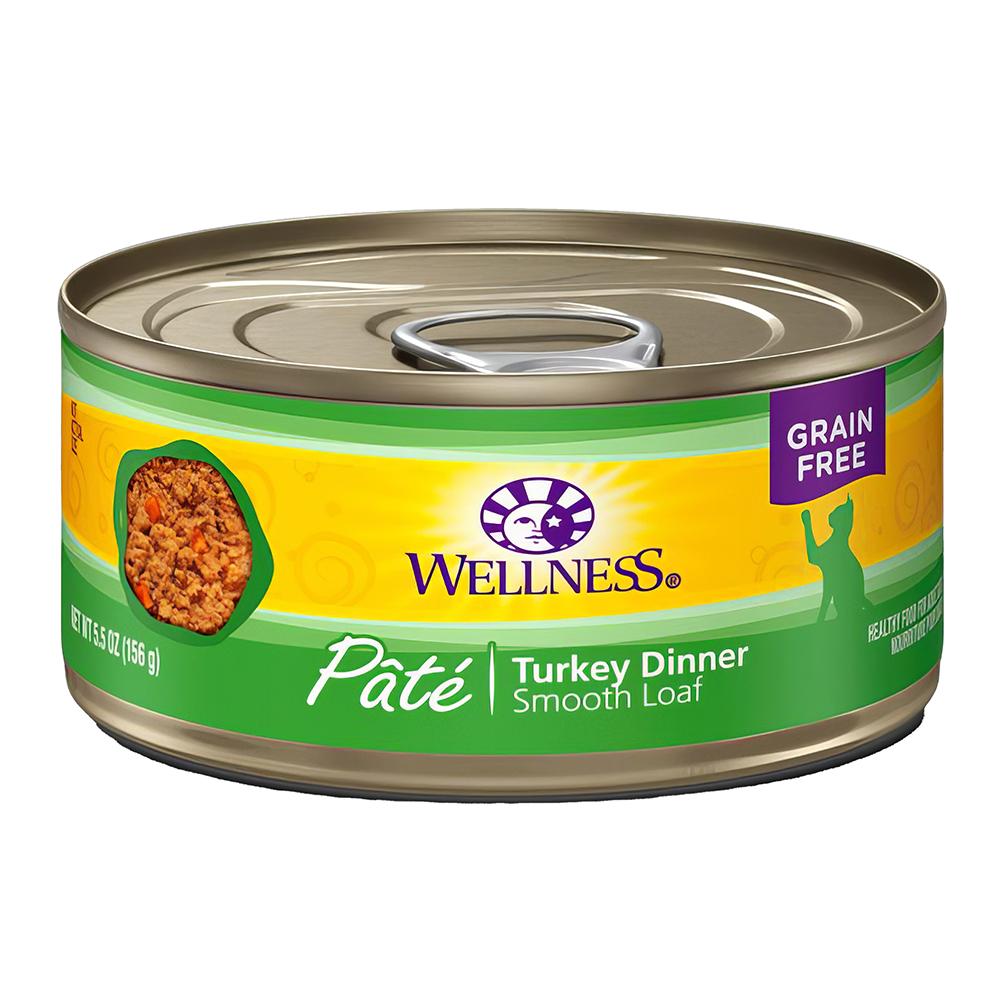 Wellness Turkey Canned Cat Food 5.5-oz. Case