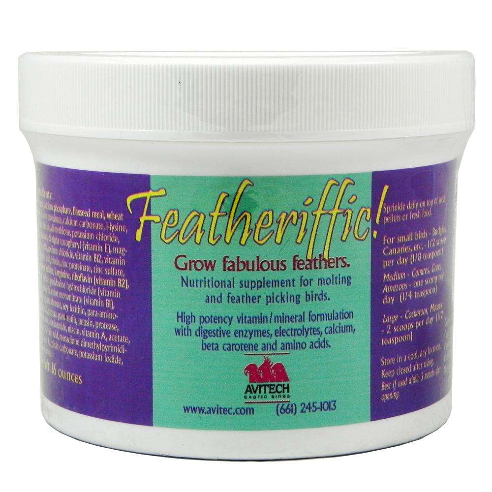 Avitech Featheriffic Feather Conditioning Supplement 16oz