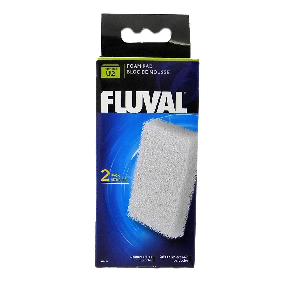 Fluval U2 Aquarium Filter Stage 1 Foam Pad 2 pack