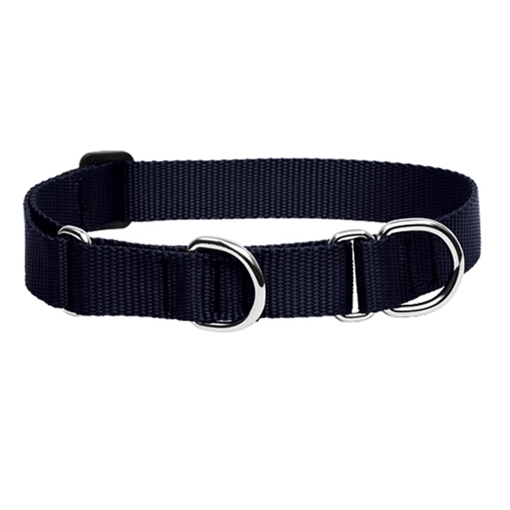 Lupine Martingale Dog Collar Black 19-27 inches