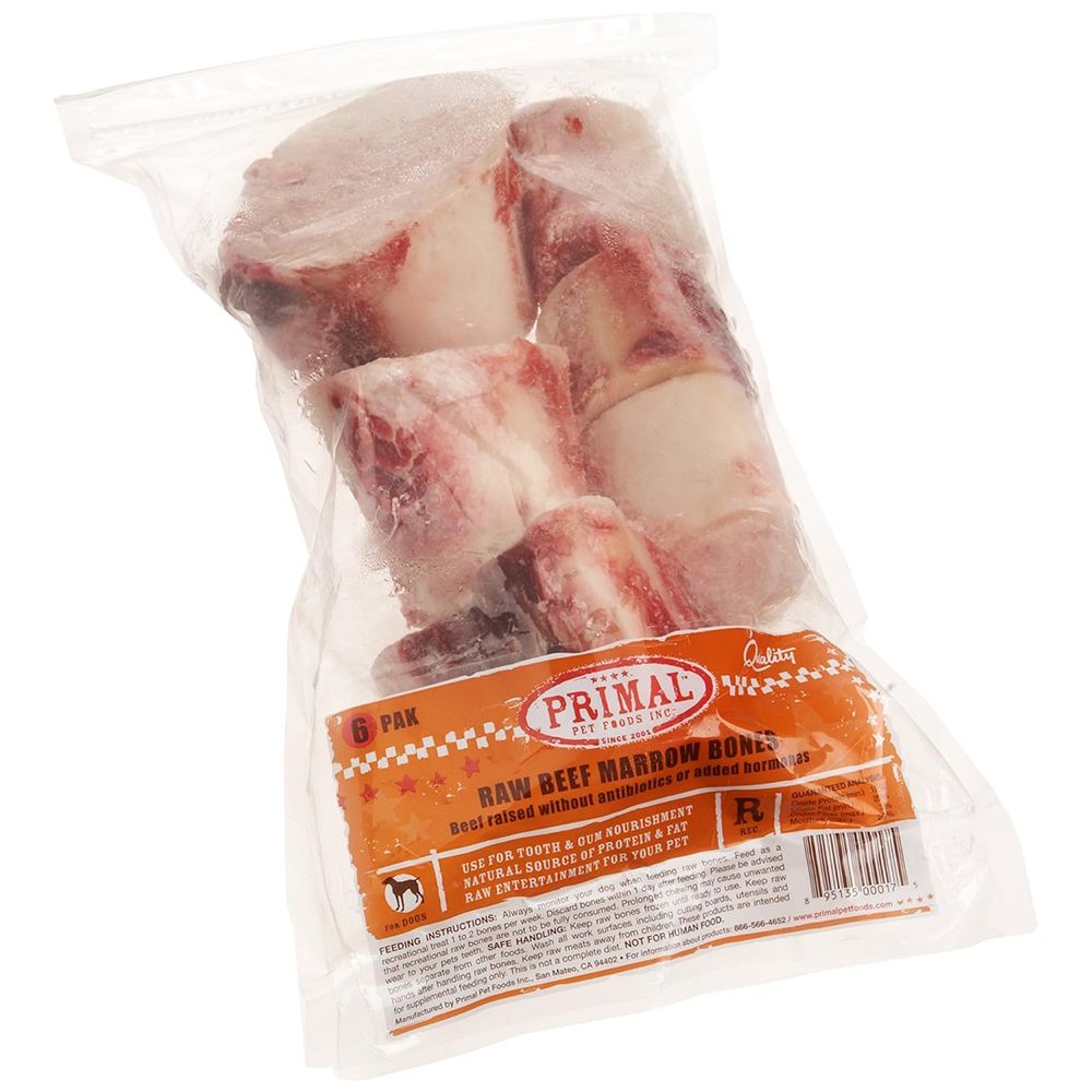 Primal Raw Recreational Beef Bone 6pk