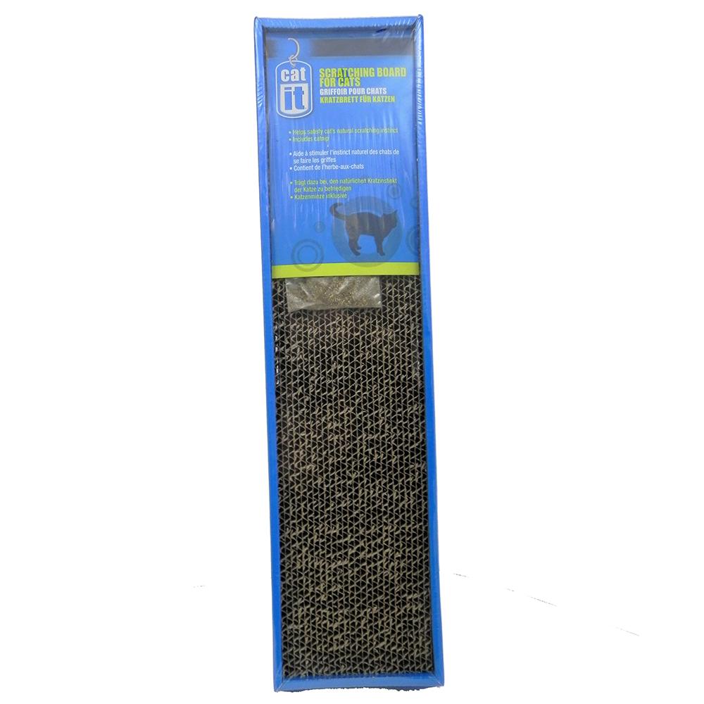 CatIt Cardboard Cat Scratcher with Catnip