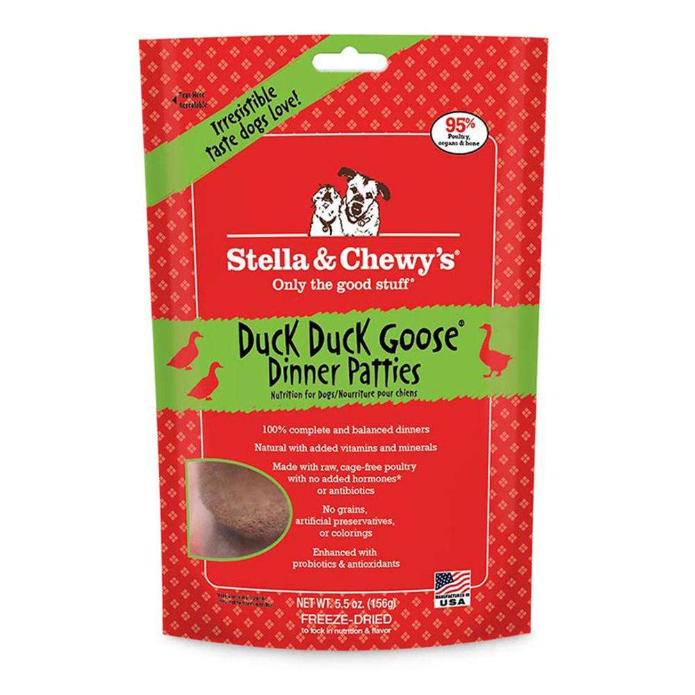 Stella & Chewy's Duck Goose Freeze Dried Dog Food 5.5-oz