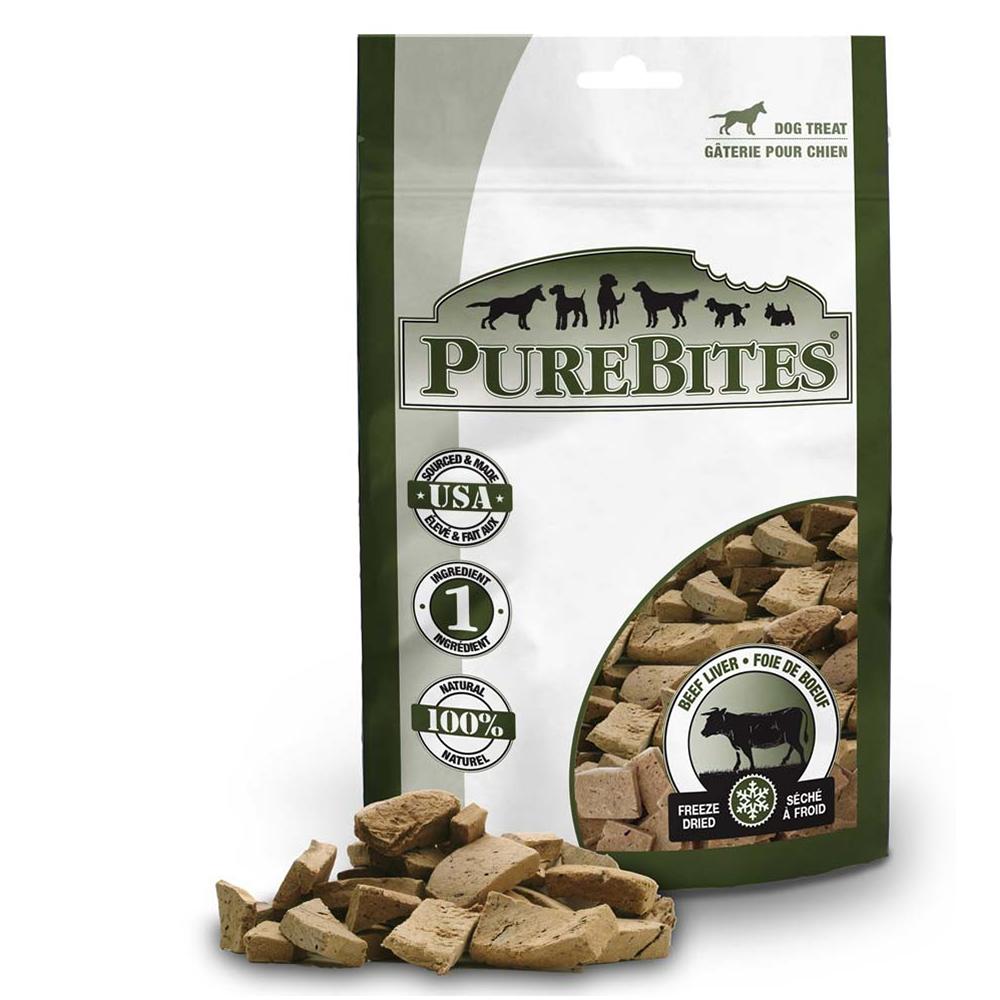 PureBites Freeze Dried Beef Liver Dog Treat 2-oz