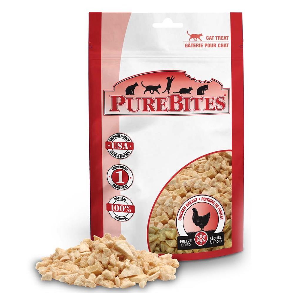 PureBites Freeze Dried Chicken Breast Cat Treat .6-oz