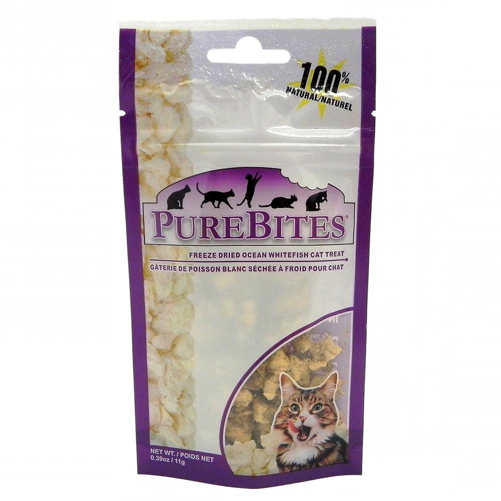 PureBites Freeze Dried Ocean Whitefish Cat Treat .39-oz
