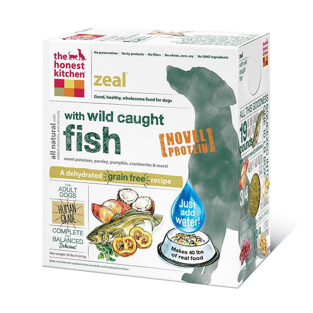 Honest Kitchen Zeal Dehydrated RAW Dog Food 10 lb  