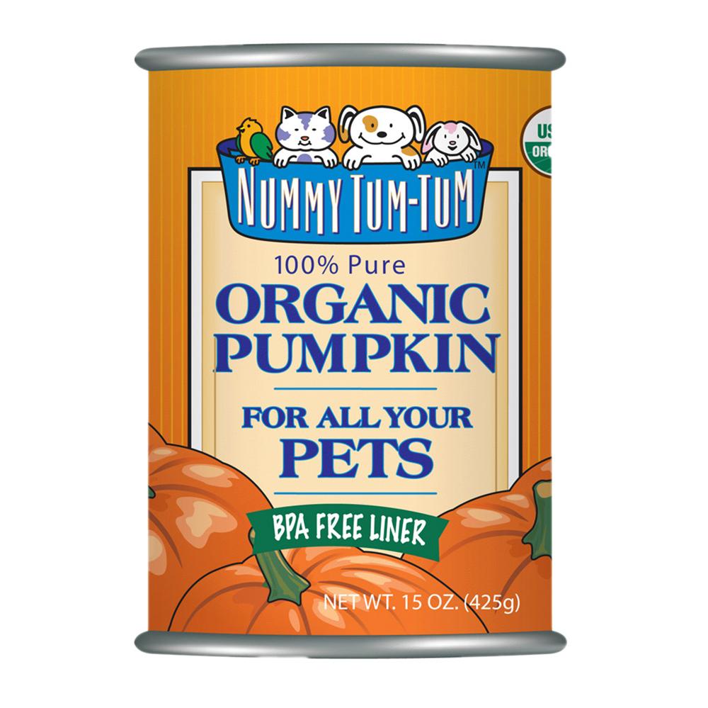 Nummy Tum Tum 100% Organic Pumpkin for Dogs 15-oz.