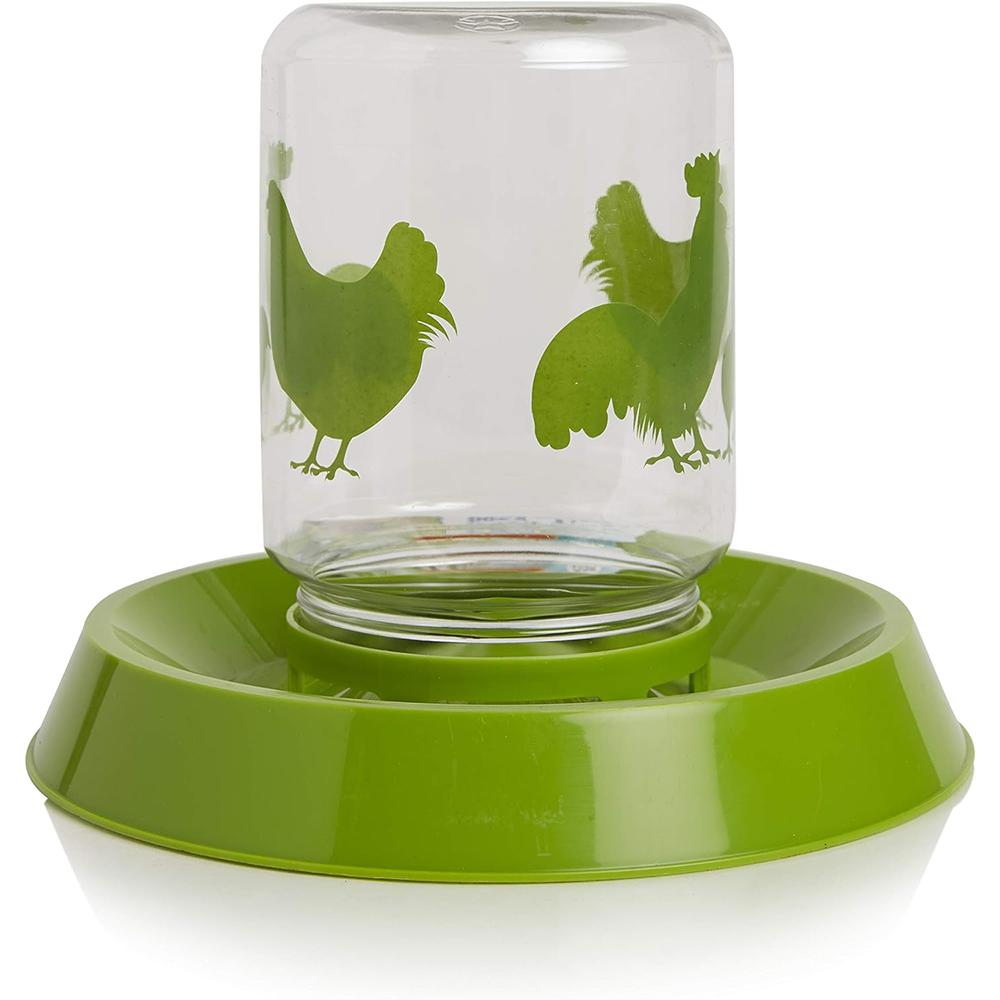 Lixit Reversible-Base Chicken Feeder Waterer 64-oz.