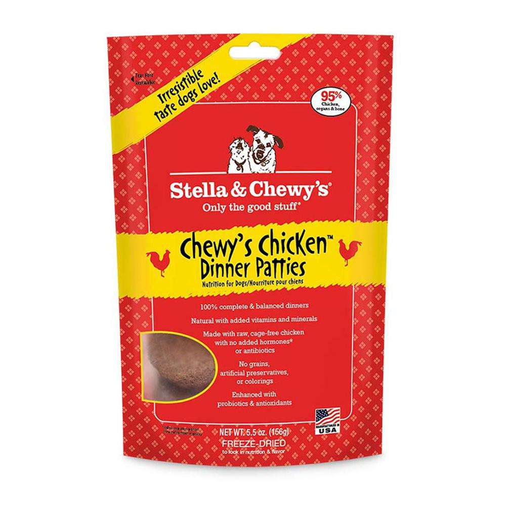 Stella & Chewy's Chicken Freeze Dried Dog Food 6-oz