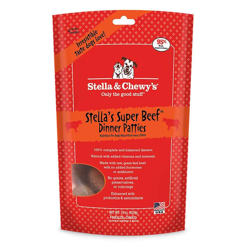 Stella Super Beef Raw Freeze Dried Dinner 14oz
