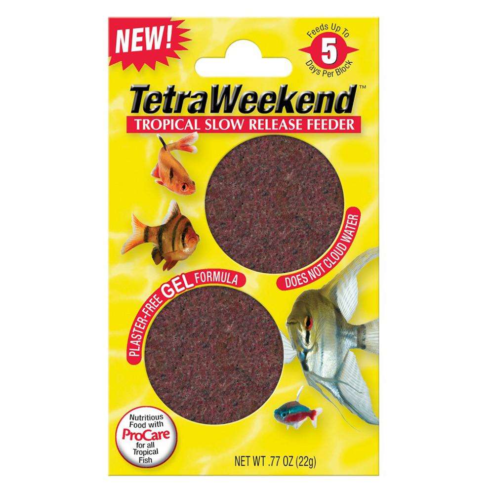 Tetra Weekend Tropical Fish Feeder 2pk