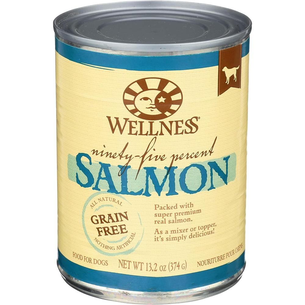 Wellness 95% Fish Recipe Dog Food 13oz each