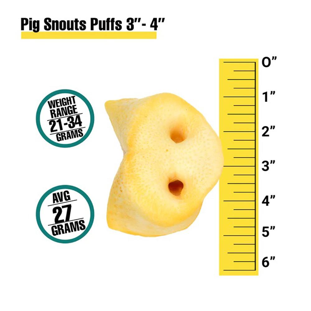 Puffed Sow Snout Dog Treat