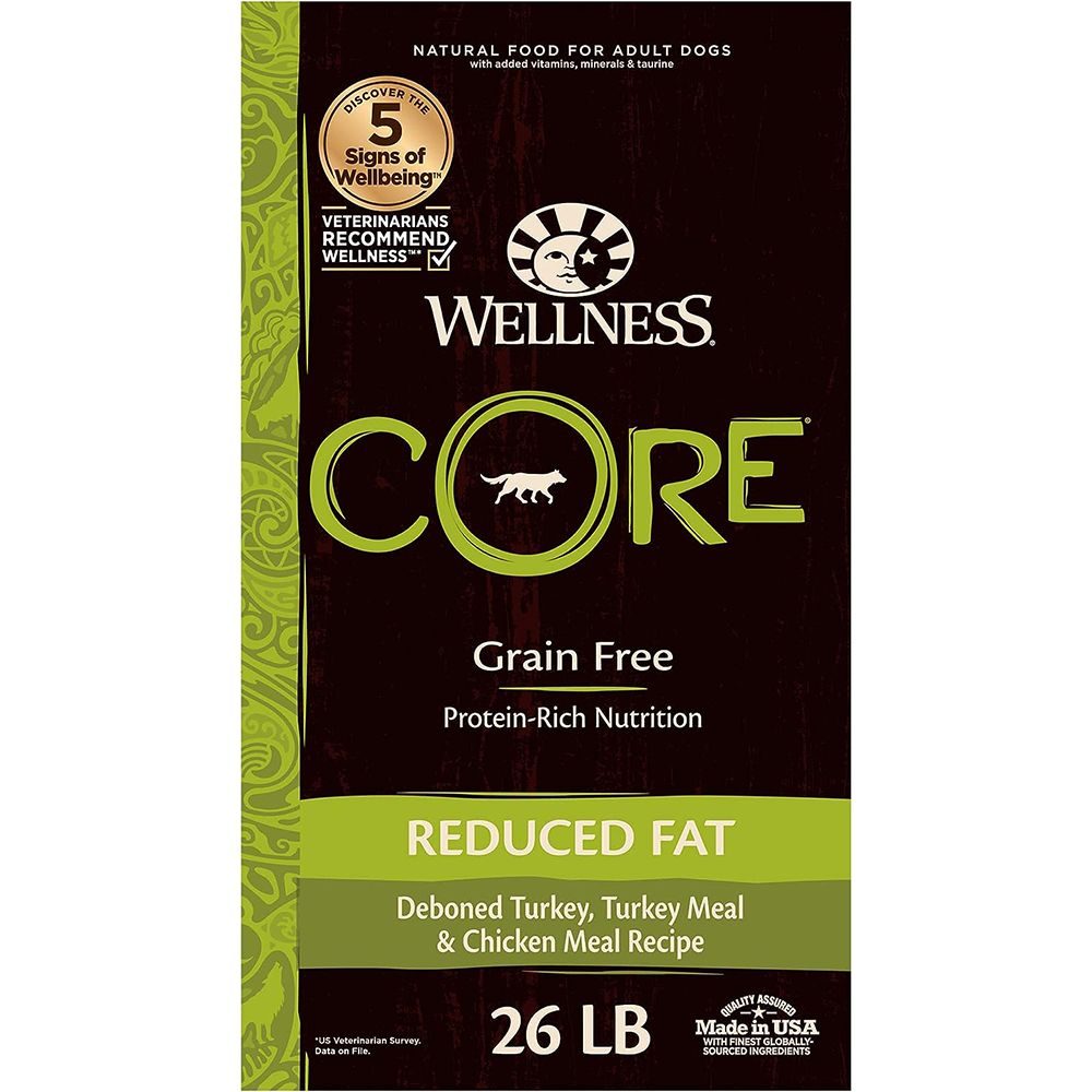Wellness Core Reduced Fat Dog Food 24lb