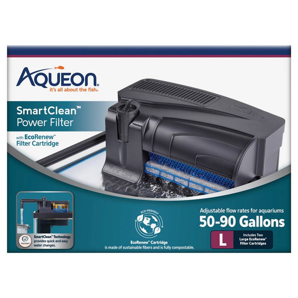 Aqueon SmartClean Power Filter 50 to 90 gallon