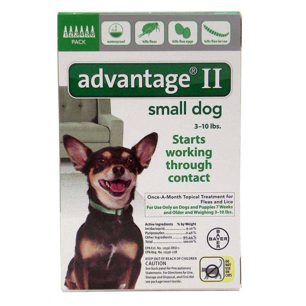 Bayer Advantage II Dog 3-10 6pk