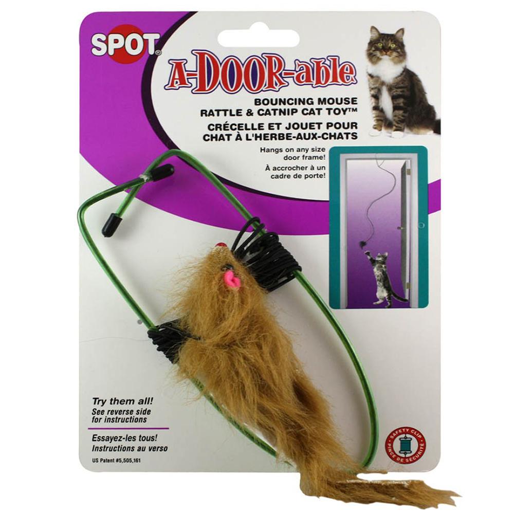 A-door-able Cat Toy Mouse