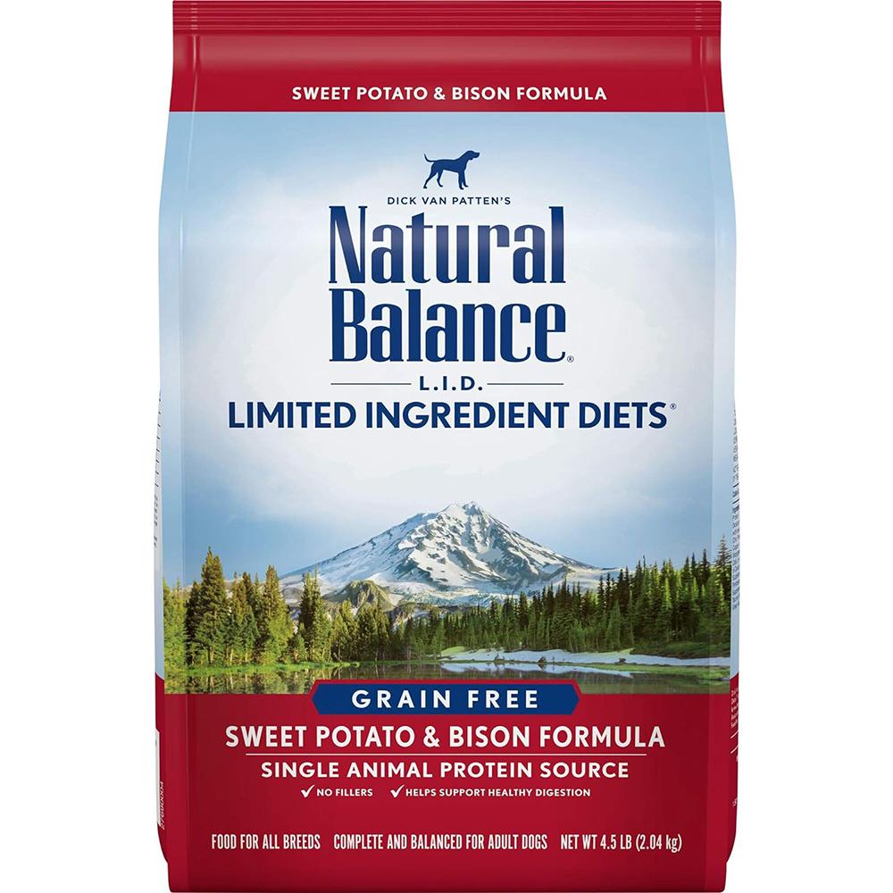 Natural Balance Sweet Potato & Bison Allergy Food 4.5Lb