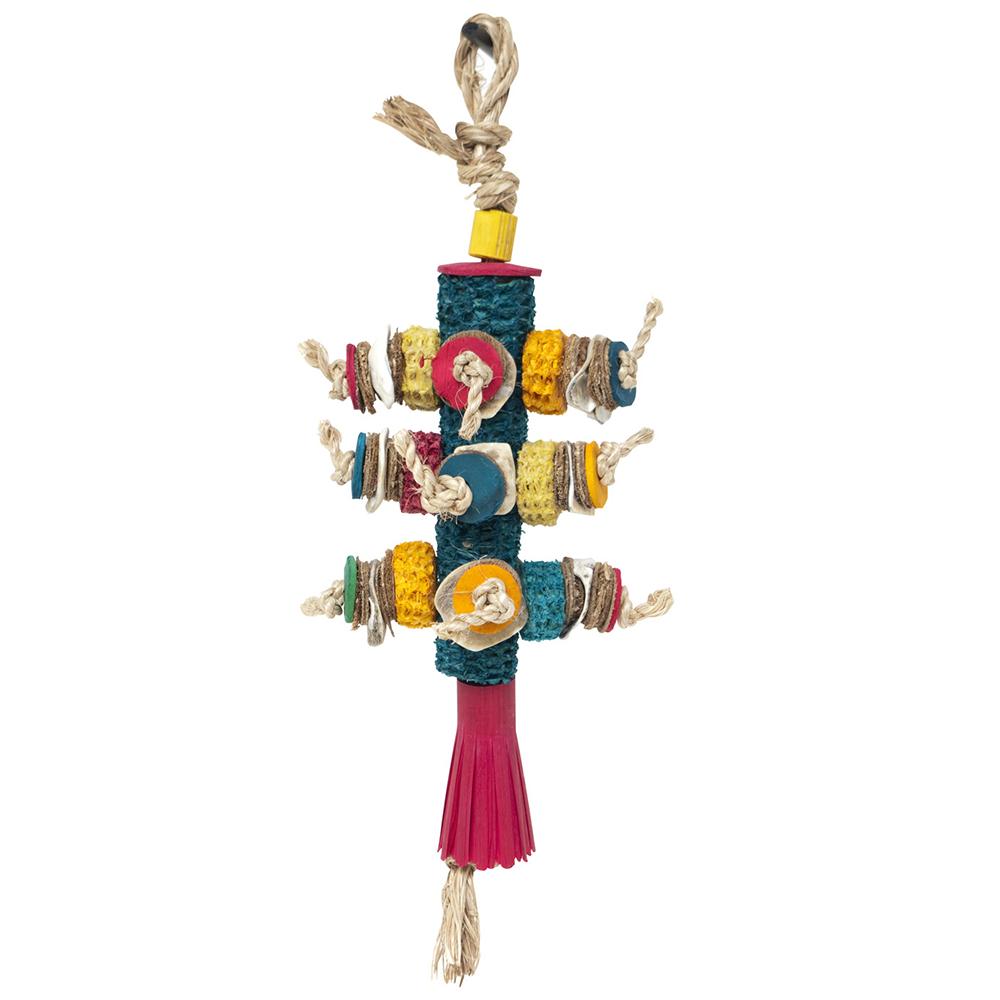 Nature's Treasures Tassles Small/Medium Bird Toy