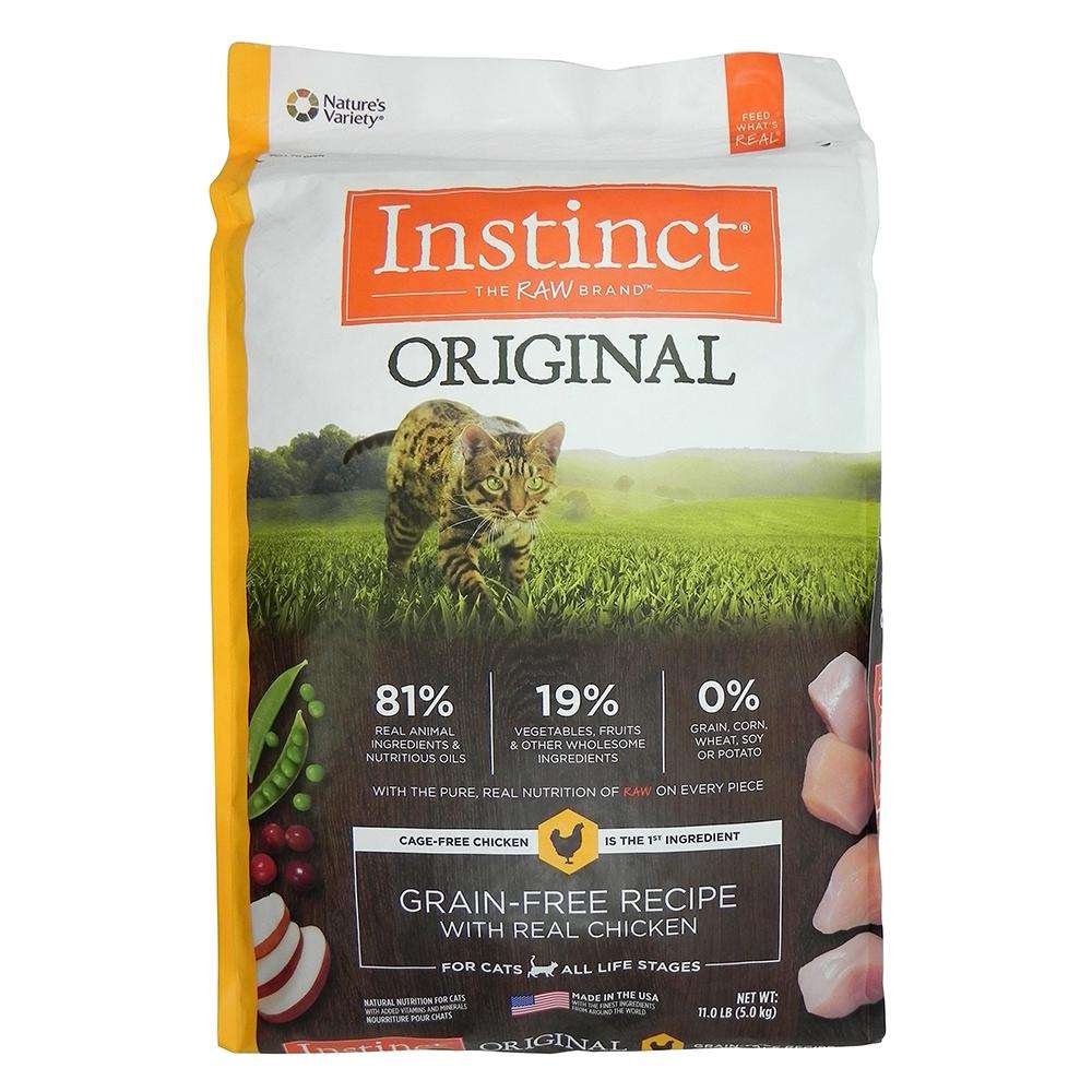 Nature's Variety Instinct Chicken Meal Cat Food 11-Lb.