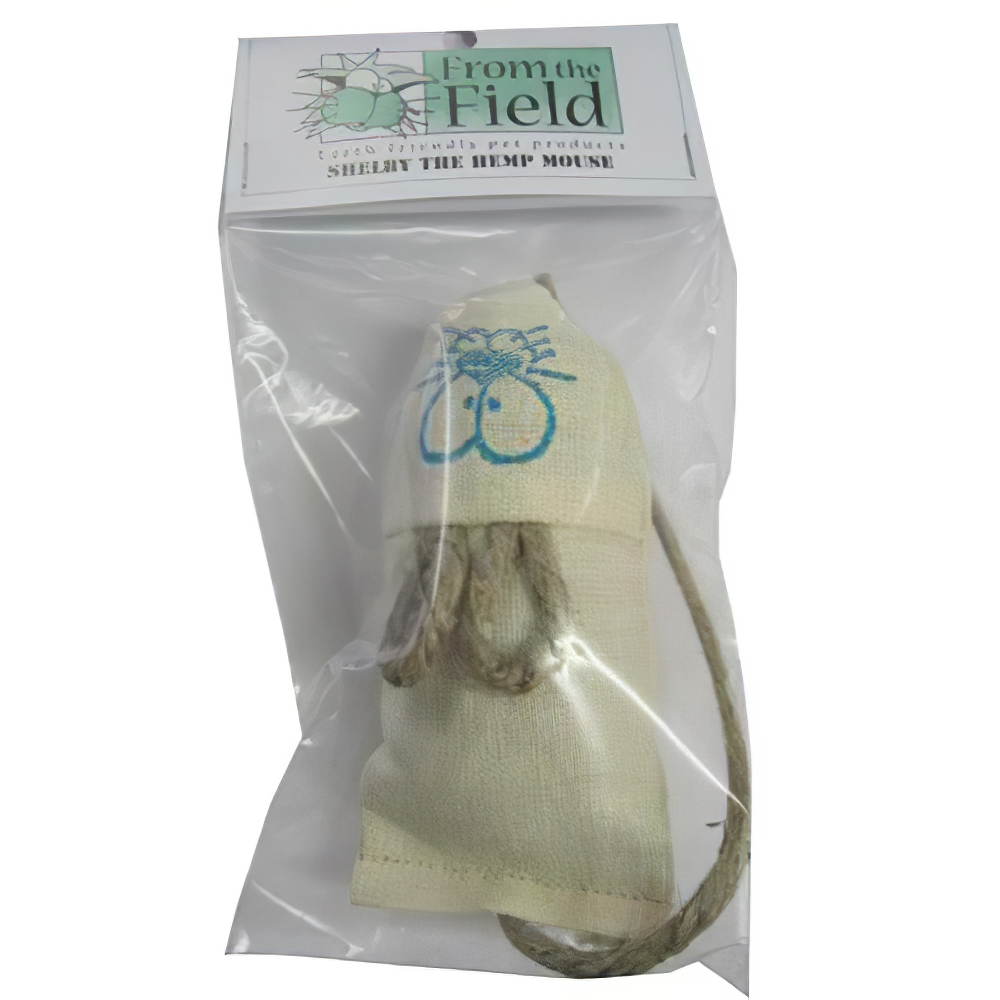 Shelby The Hemp Mouse Organic Catnip Cat Toy