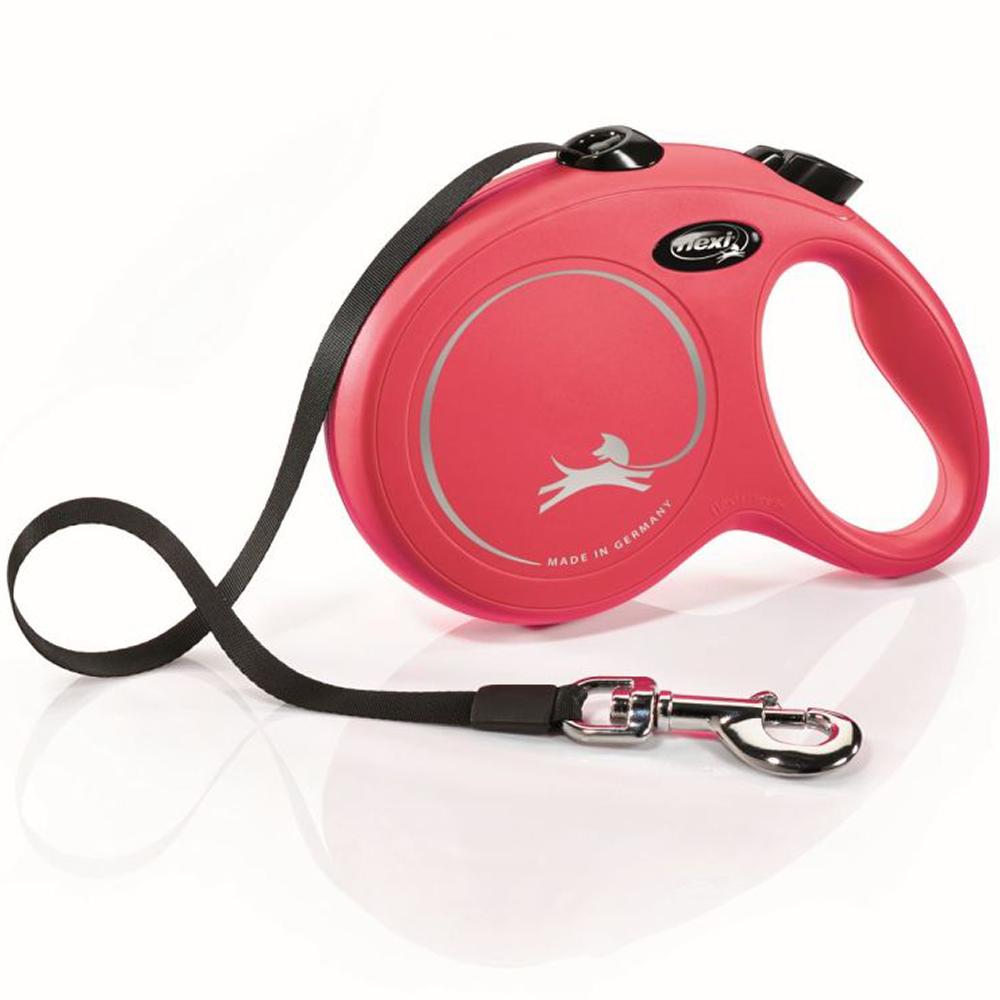 Flexi Large Red Retractable Tape Dog Leash