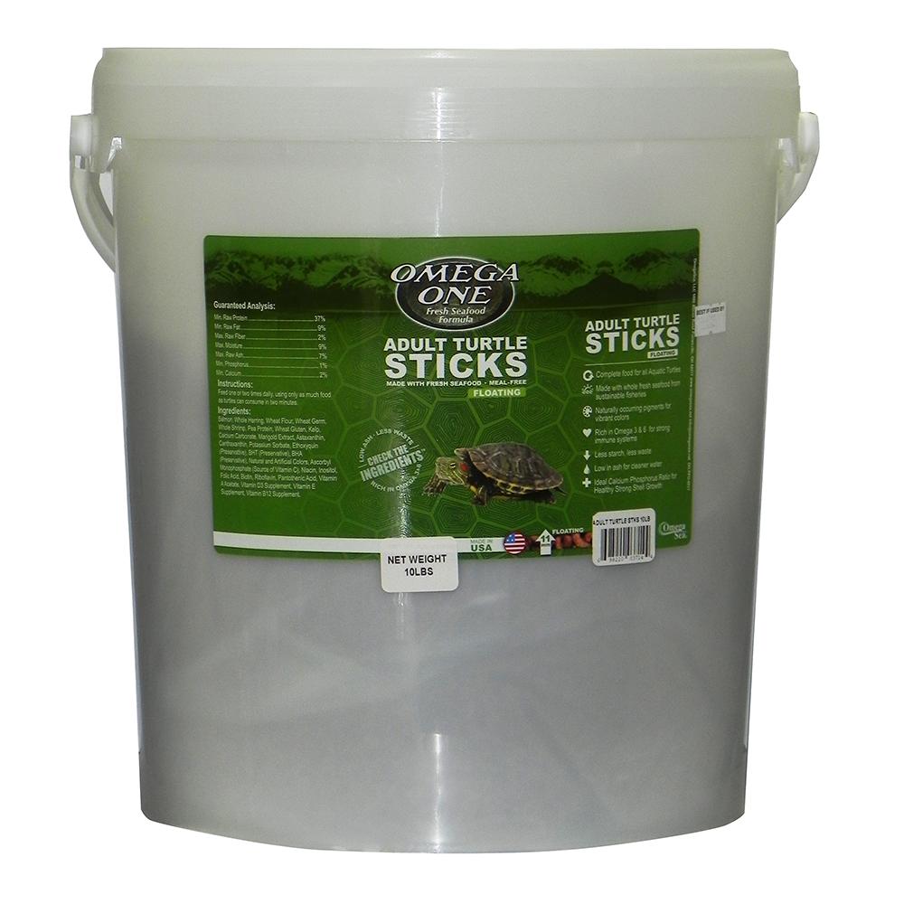 Omega One Floating Adult Turtle Sticks 10lb