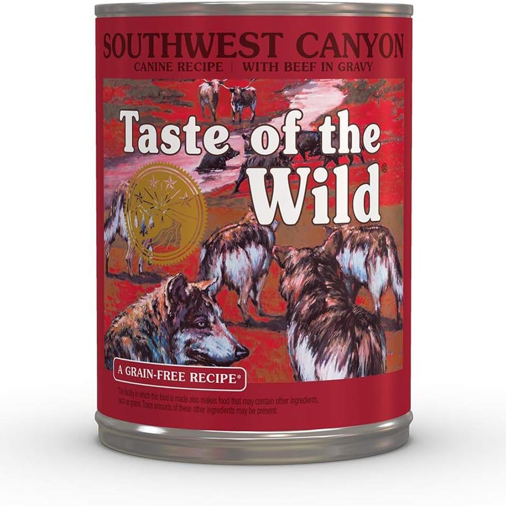 Taste of the Wild Southwest Canyon Canned Dog Food case