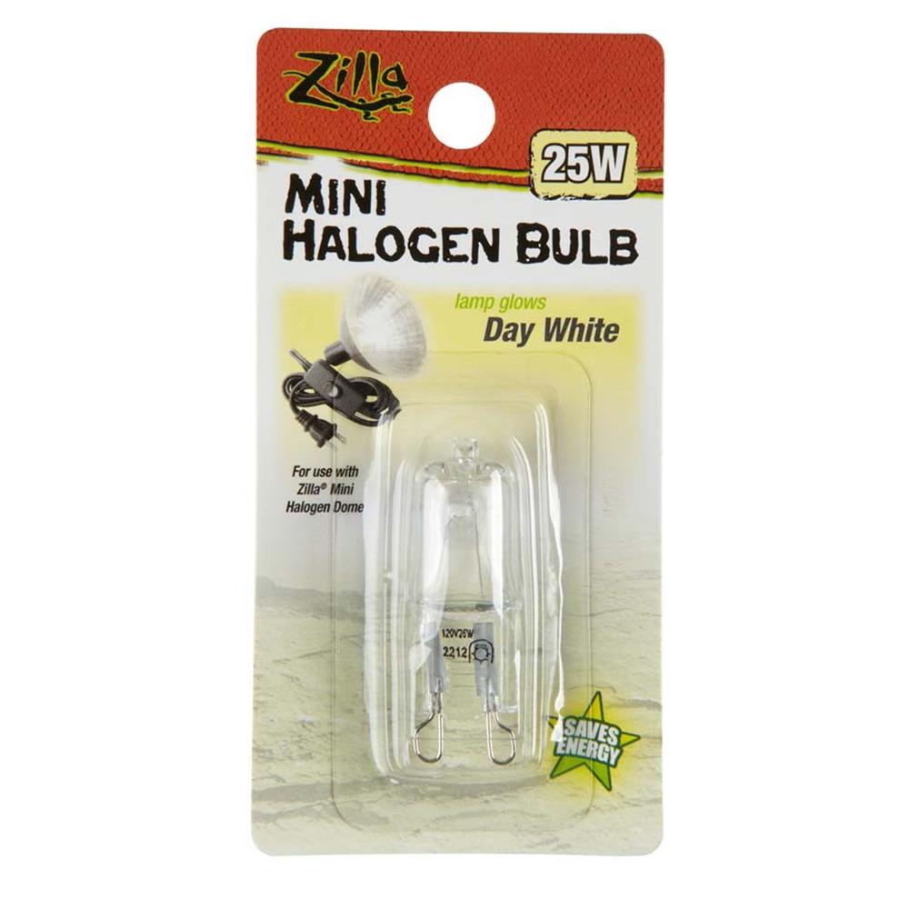 Zilla Day White Mini Halogen Bulb 25 Watt