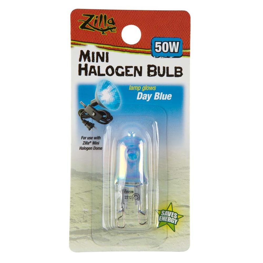 Zilla Day Blue Mini Halogen Bulb 50 Watt