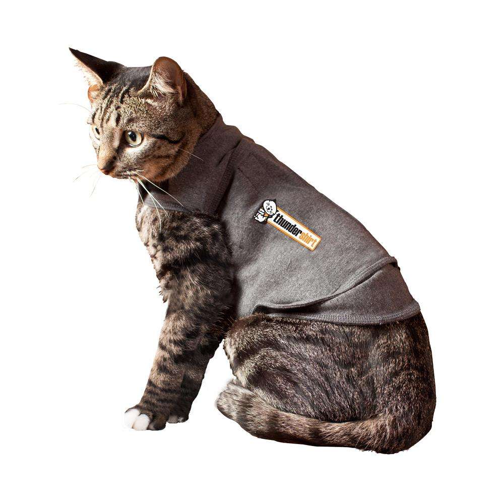 Thundershirt for Cats Large Grey Anti-Anxiety Garment