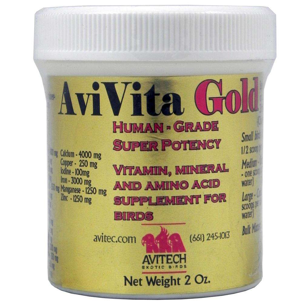 Avitech AviVita Gold 2 oz Bird Supplement