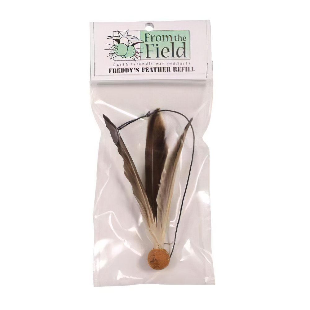 Freddy's Feather Wand Natural Cat Toy Refill