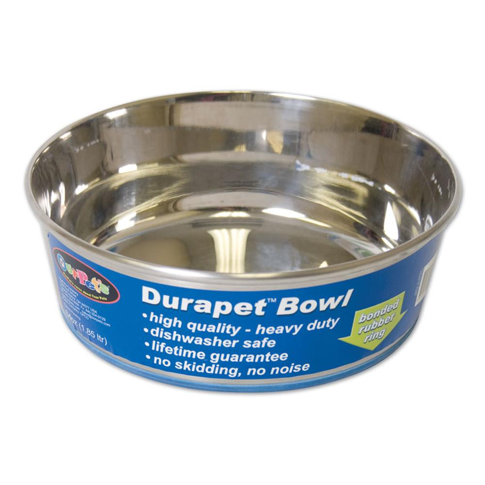 Durapet Premium Stainless Steel Pet Bowl 1.25 Quart