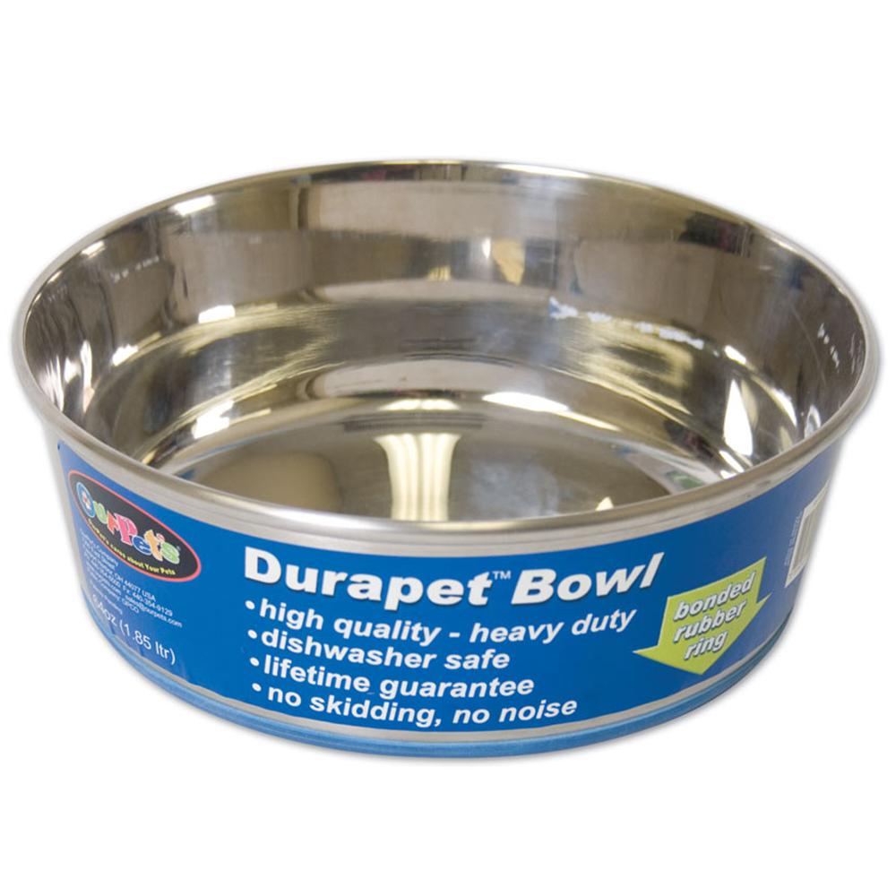 Durapet Premium Stainless Steel Pet Bowl 3 Quart