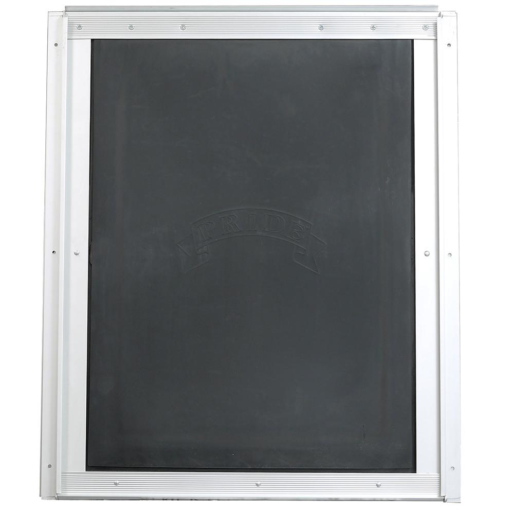 Pride Anodized Silver Pet Door XLarge XLD600