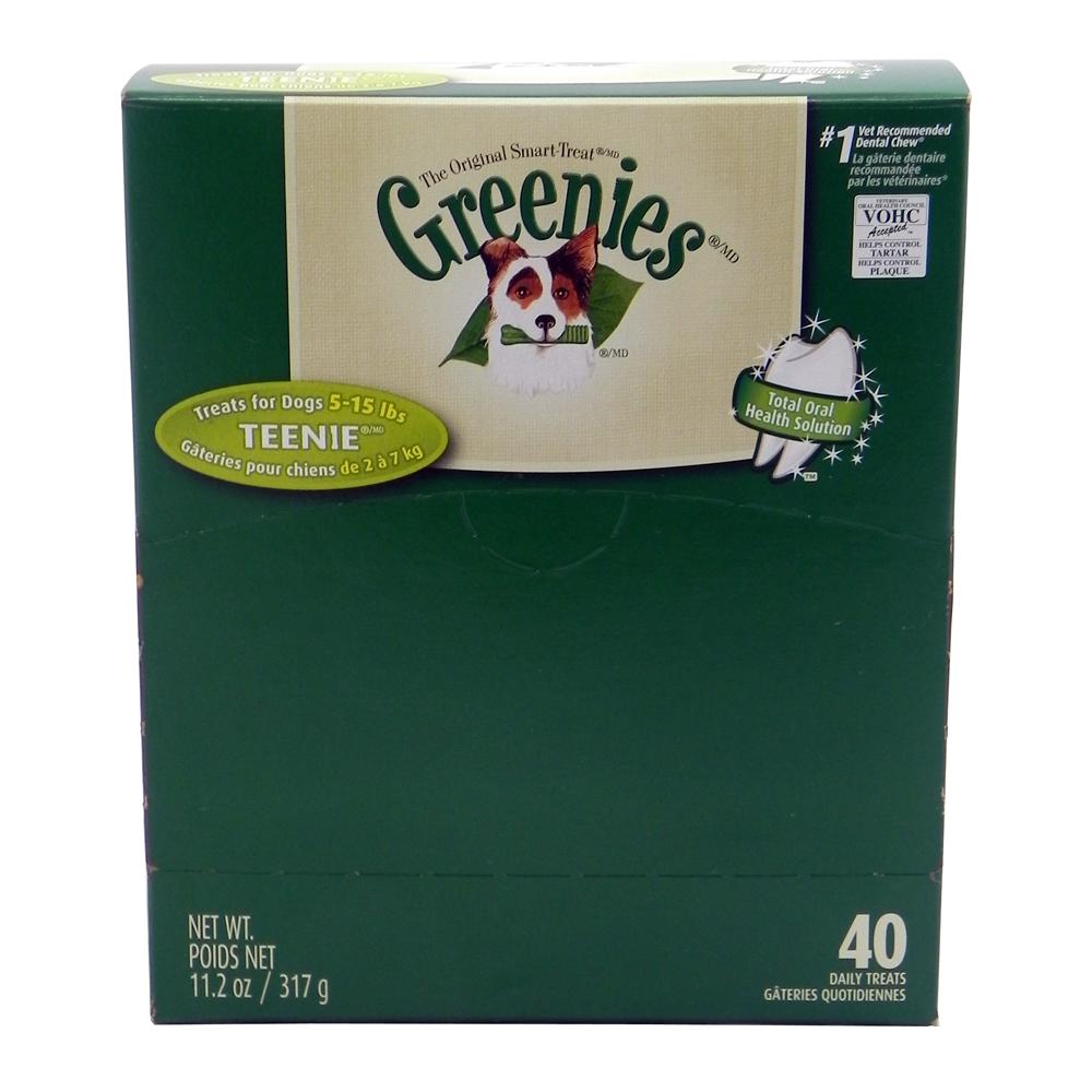 Greenies Teenie Size Dog Dental Treat 40 Pack
