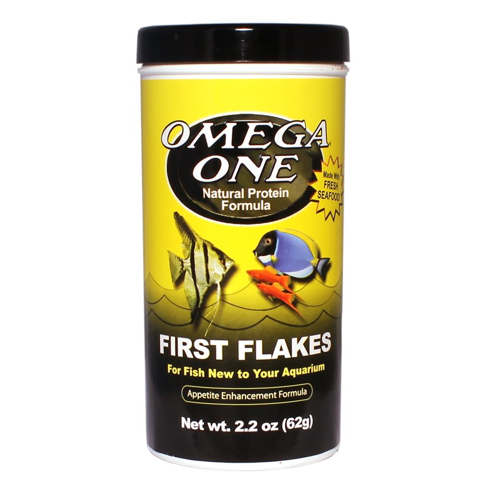 Omega One First Flake Fish Food 2.2 ounce