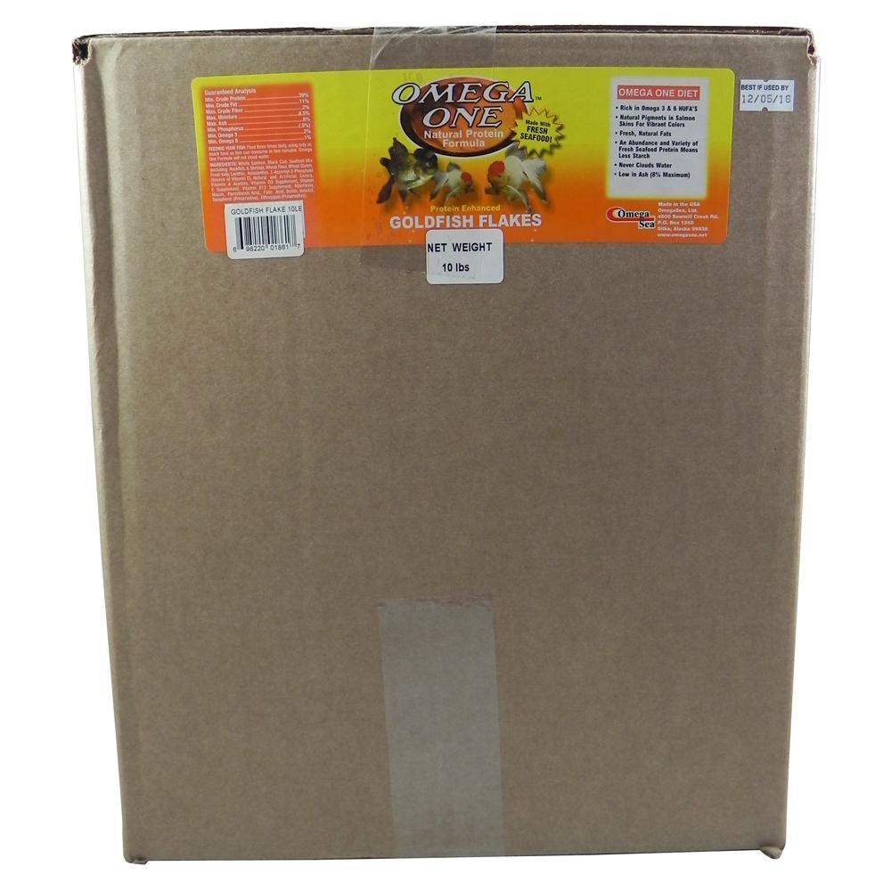 Omega One Goldfish Flakes Fish Food 10 lb.