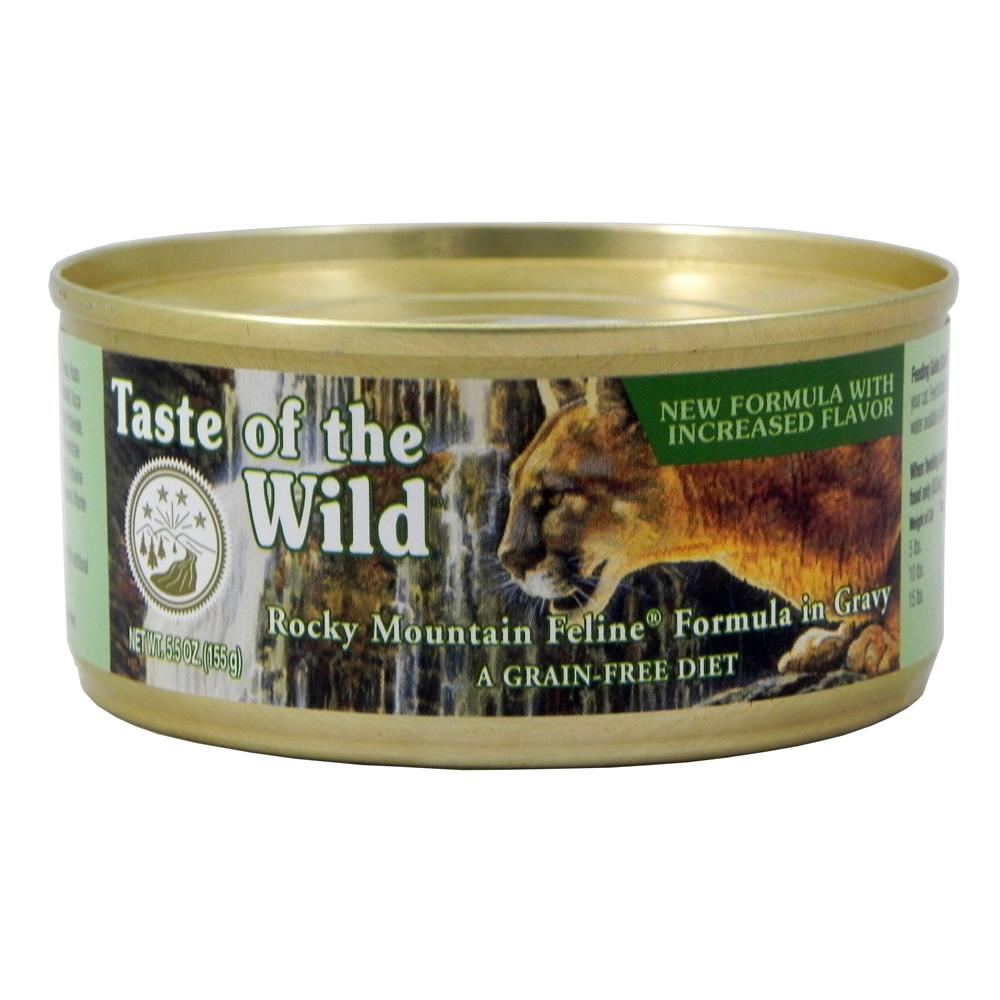 Taste of the Wild Rocky Mountain Canned Cat Food 